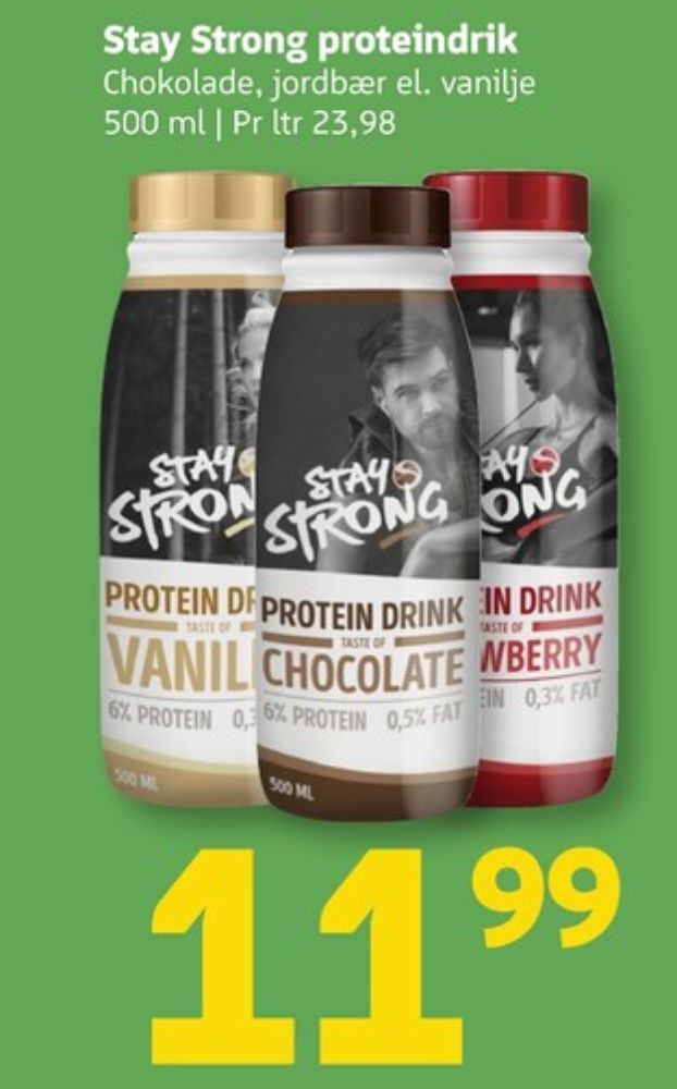 Stay Strong, Proteindrik Chokolade