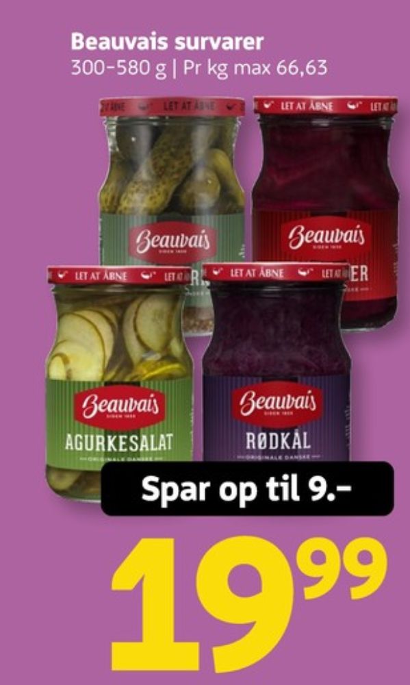 Beauvais, Rødkål-syltet