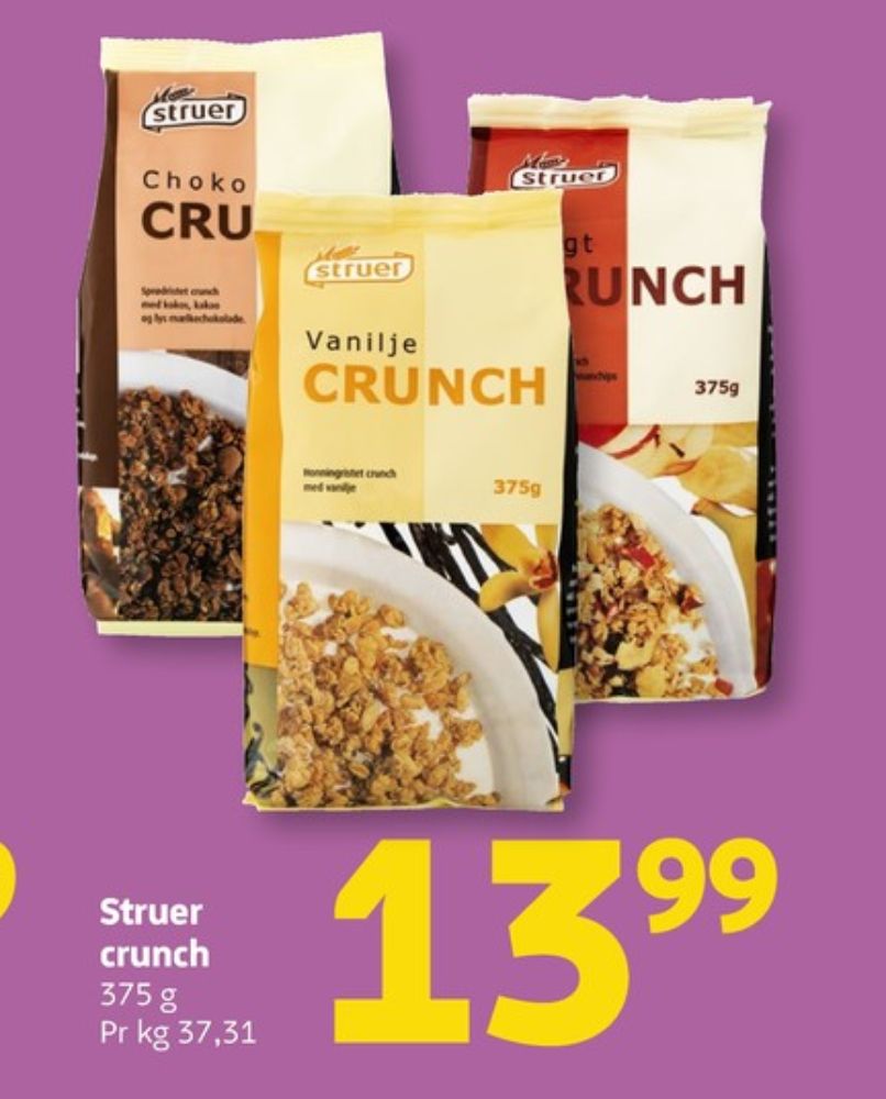 Struer, Crunch Vanilje