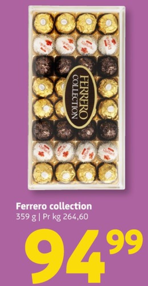 Ferrero Collection, Dessertchokolade