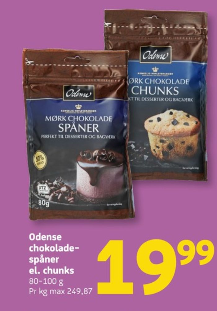 Odense, Mørke Chokoladechunks