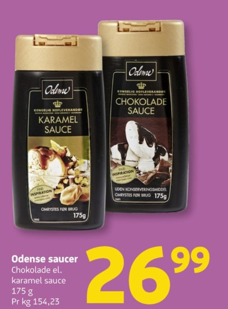 Odense, Chokoladesauce