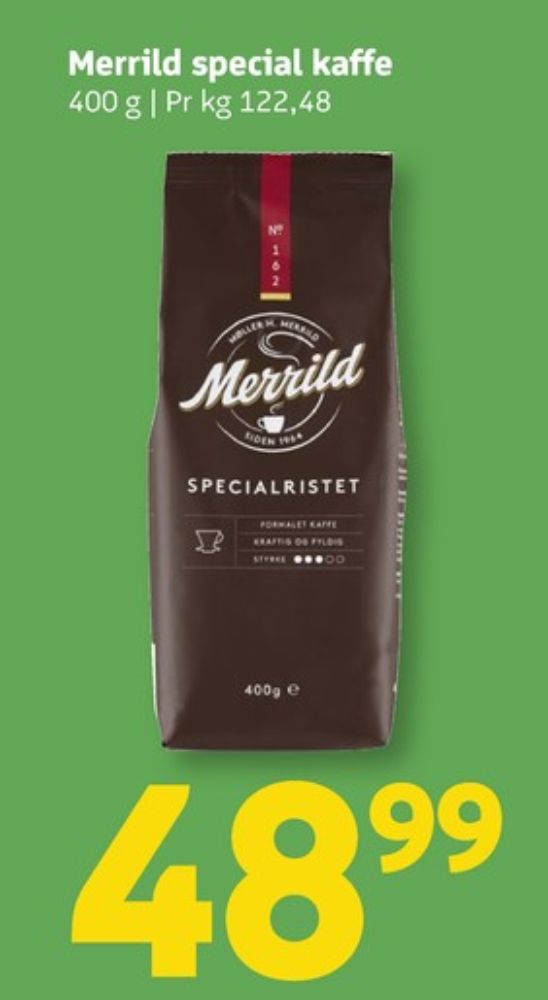 Merrild Specialristet, Kaffe Formalet