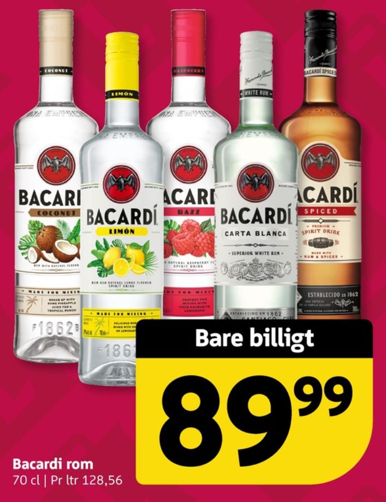 Bacardi Spiced, Rom