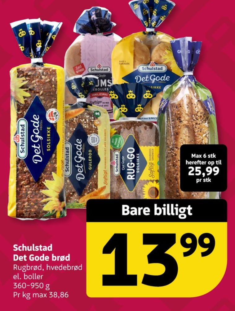 Schulstad Det Gode, Mums Teboller Vaniljesmag