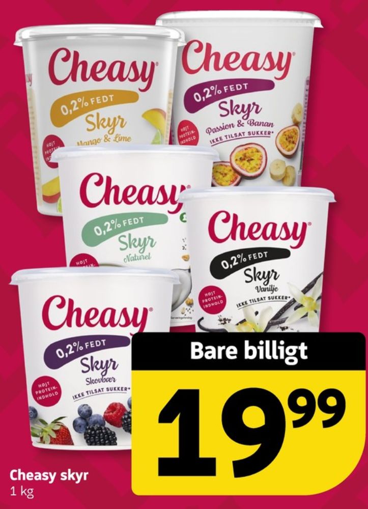 Cheasy, Passion & Banan Skyr