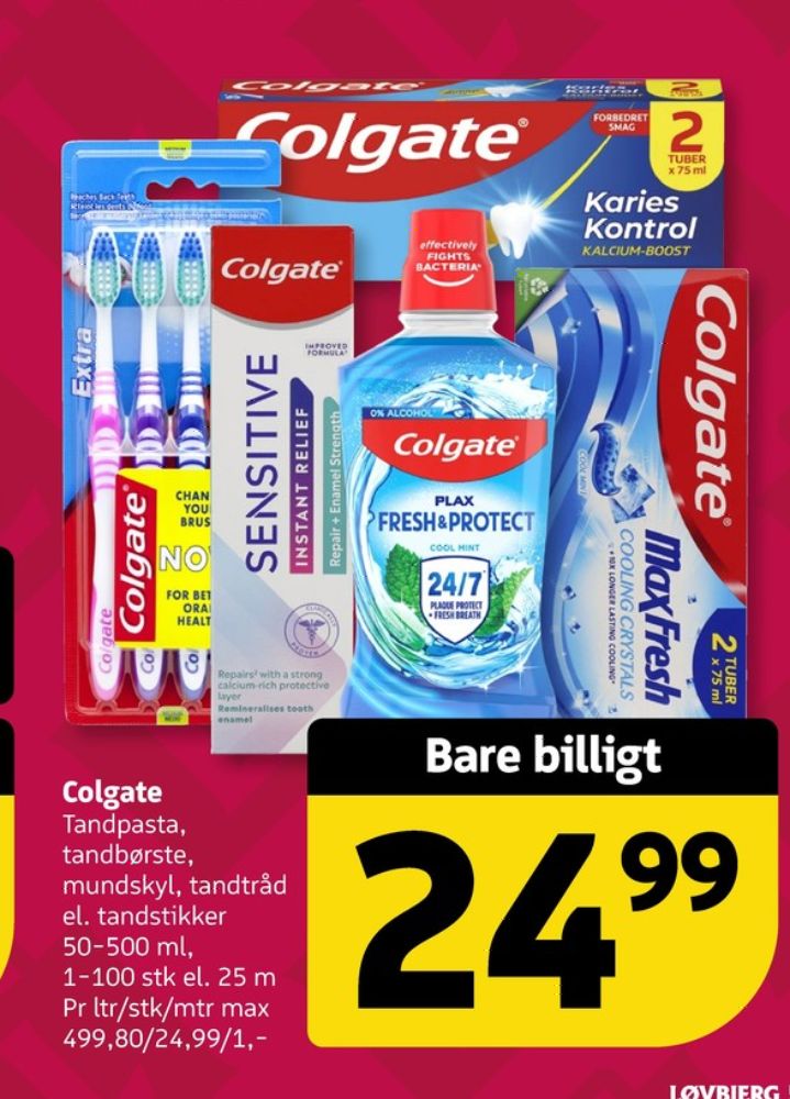 Colgate, Tandstikker