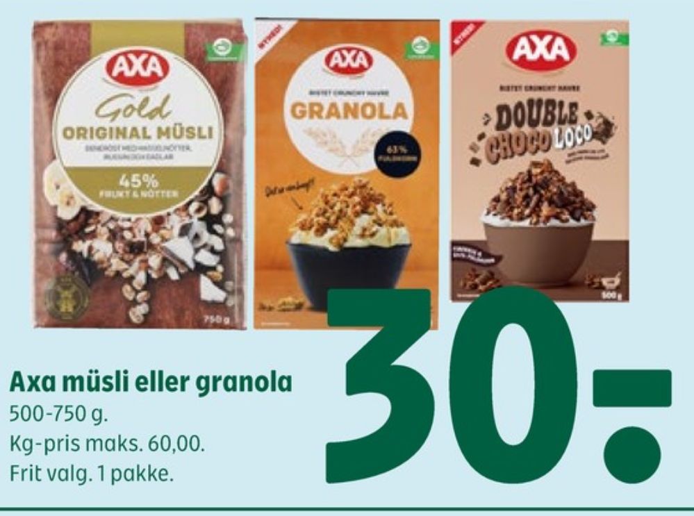 Axa, Gold Original Müsli 