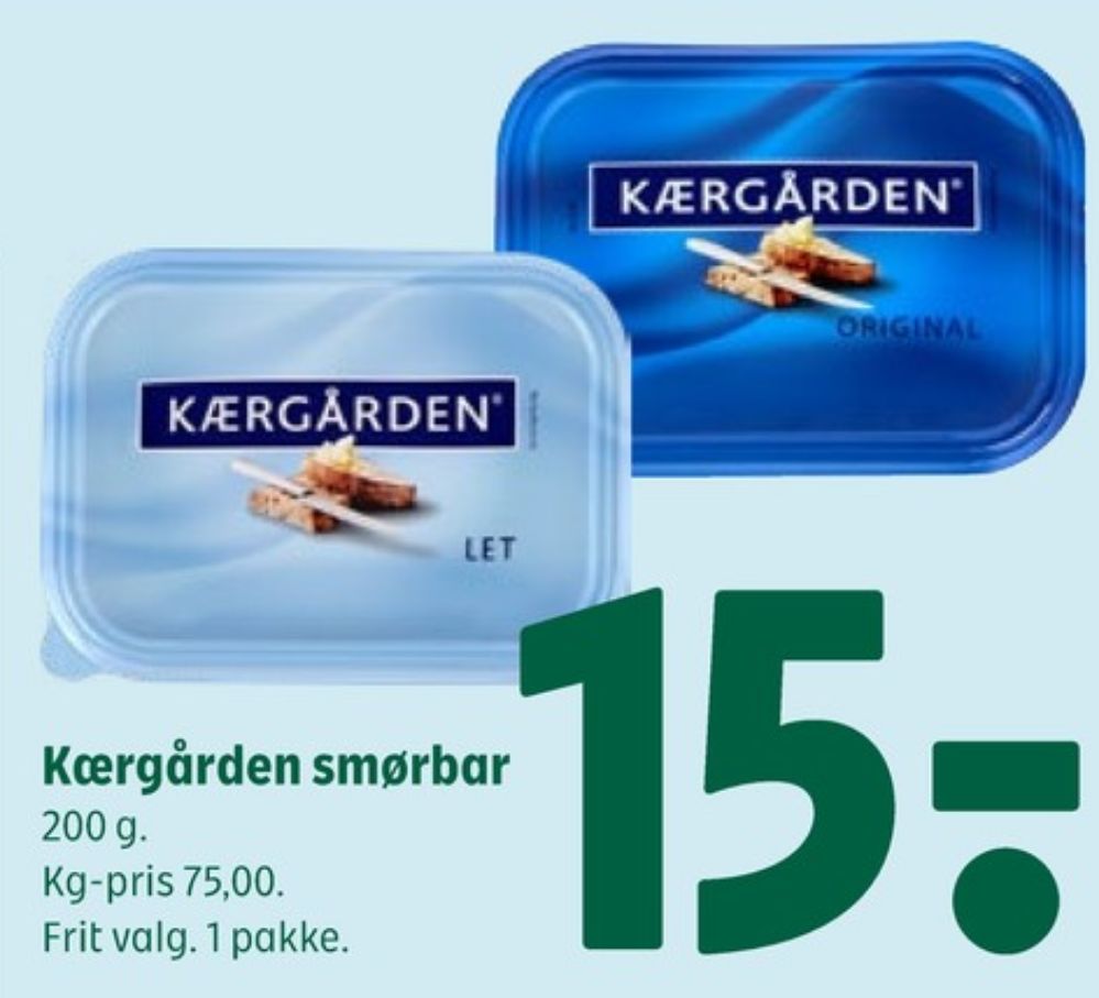 Kærgården, Smørbar Let