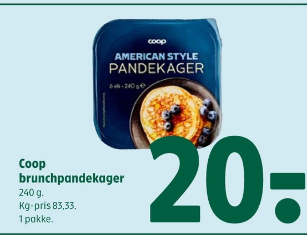 Coop, Pandekager