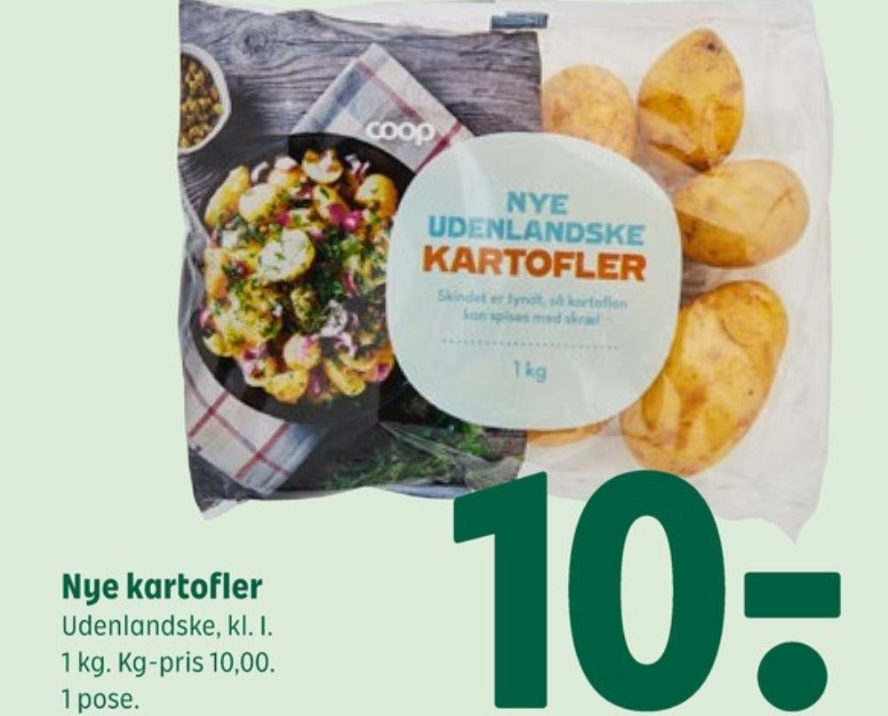 Coop, Kartofler