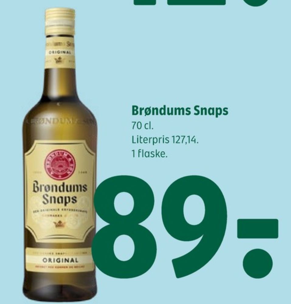 Brøndums  Original, Snaps