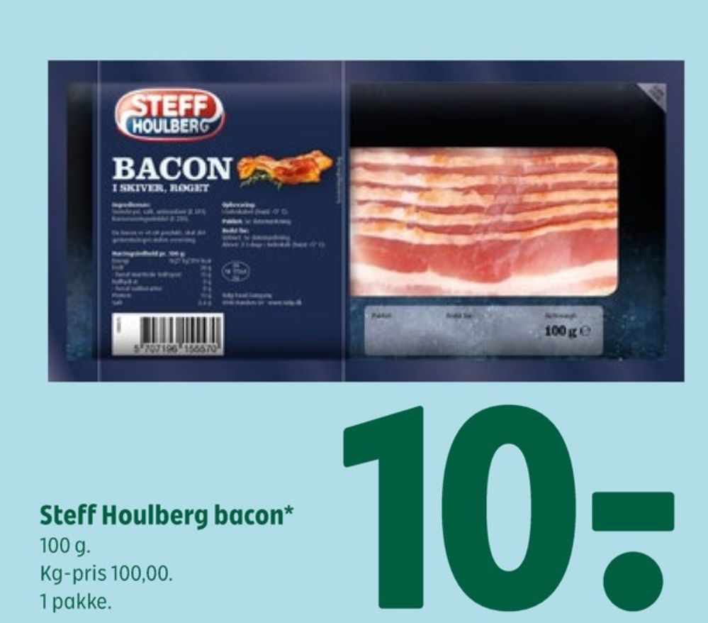 Steff Houlberg, Baconskiver