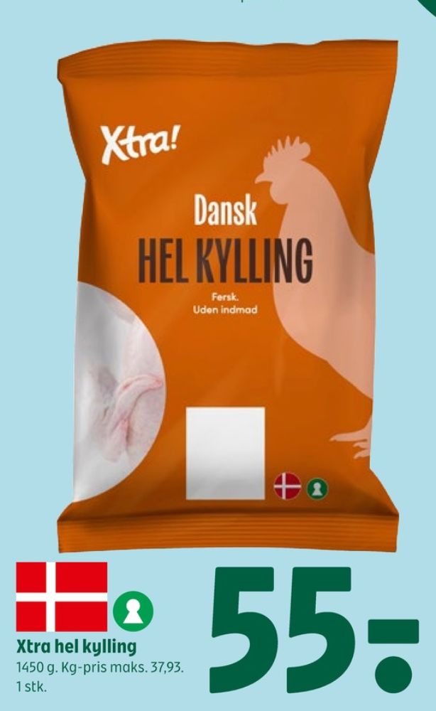 Xtra, Kylling