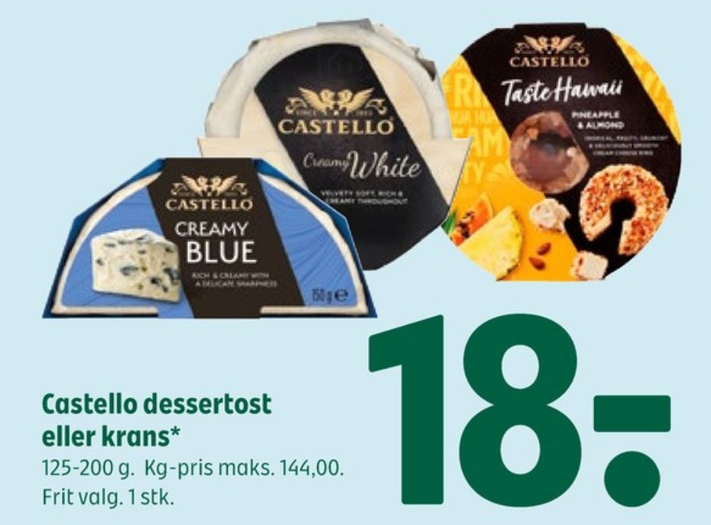 Castello Creamy White, Skimmelost