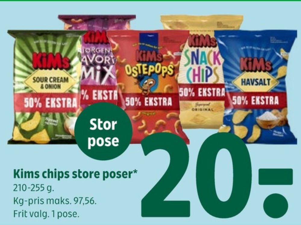 Kims, Sour Cream & Onion Chips