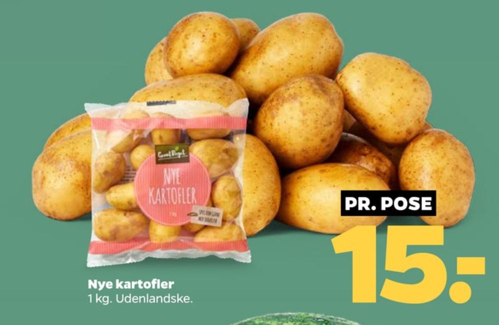 Grøntriget, Kartofler