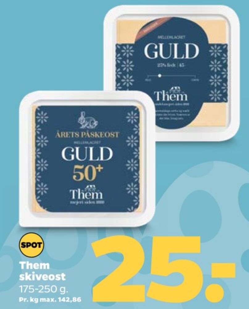 Them Ost, Skiveost Guld Mellemlagret