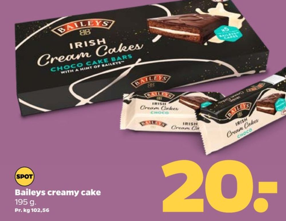 Baileys, Irish Cream Cakes