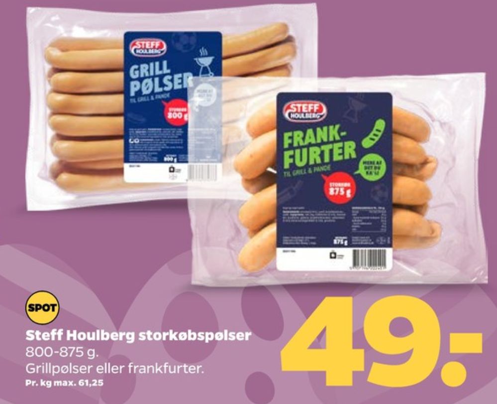 Steff Houlberg, Grillpølser