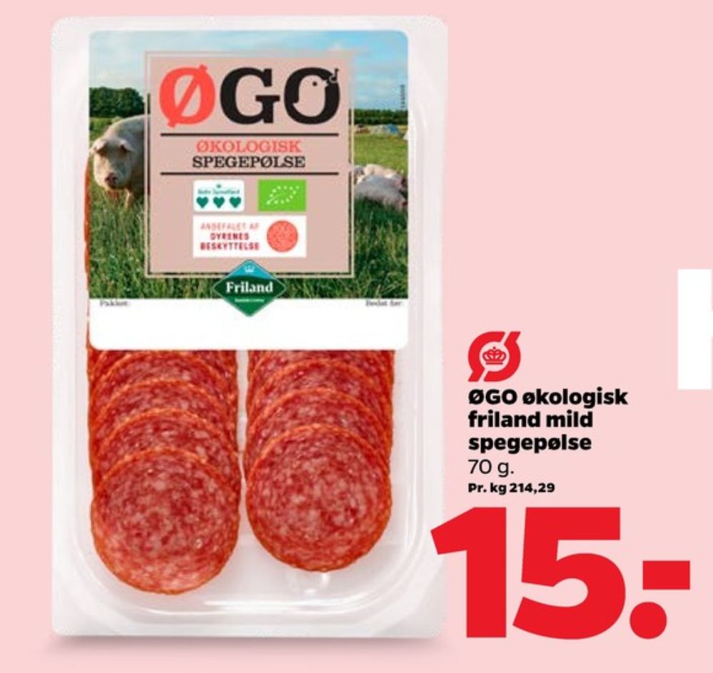 ØGO, Spegepølse