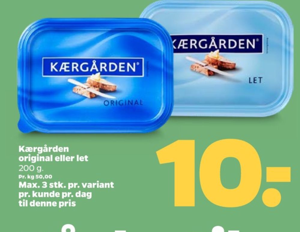 Kærgården, Smørbar