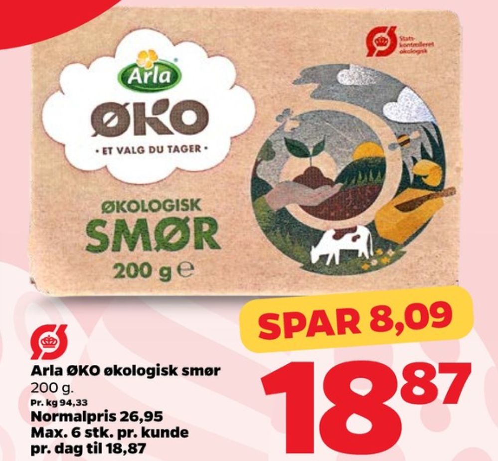 Arla, Smør