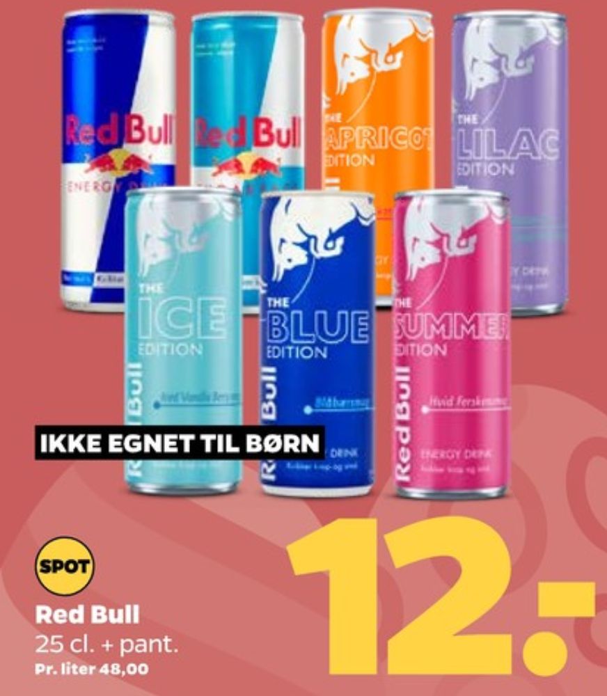 Red Bull Energy, Energidrik