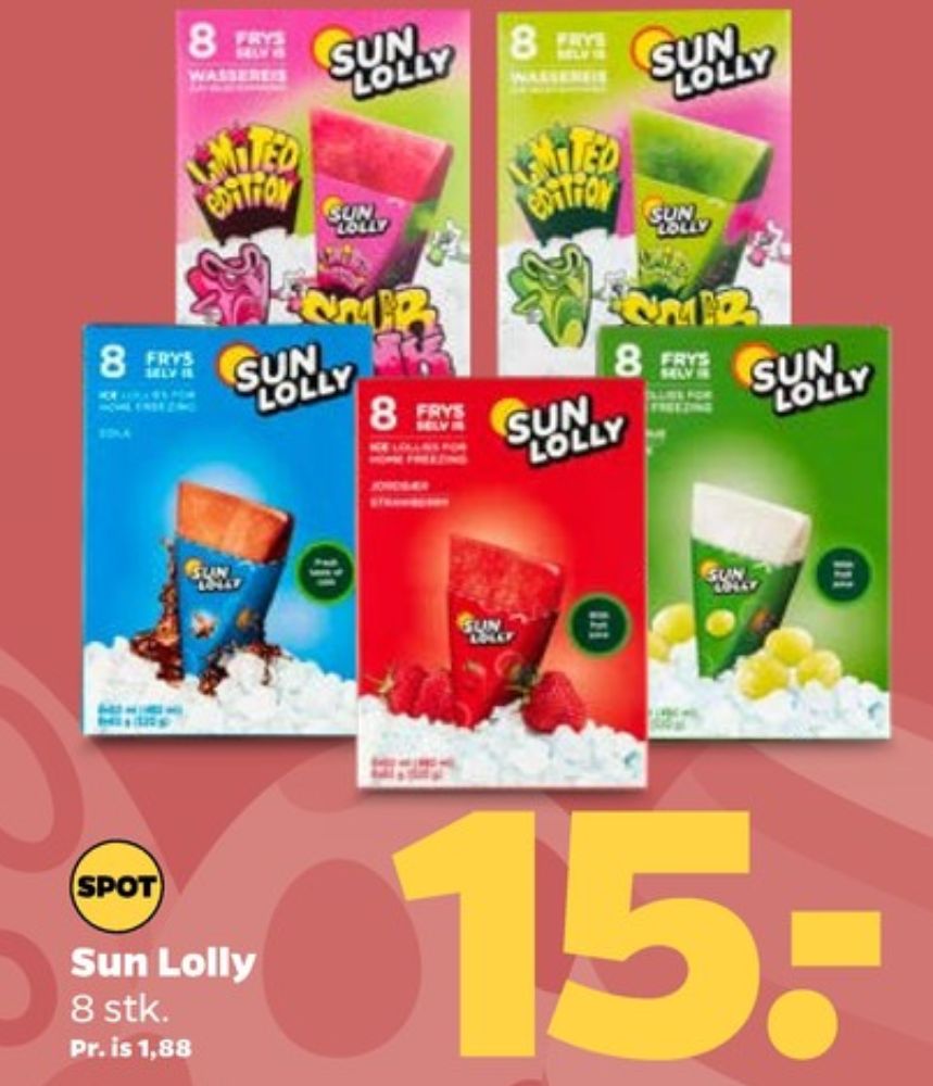 Sun Lolly, Is frys selv - Cola