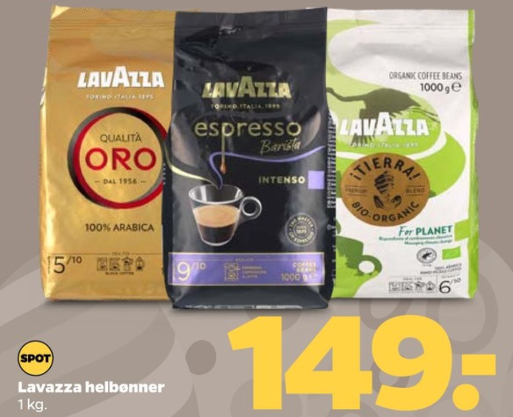 LavAzza Espresso Barista Perfetto, Kaffebønner