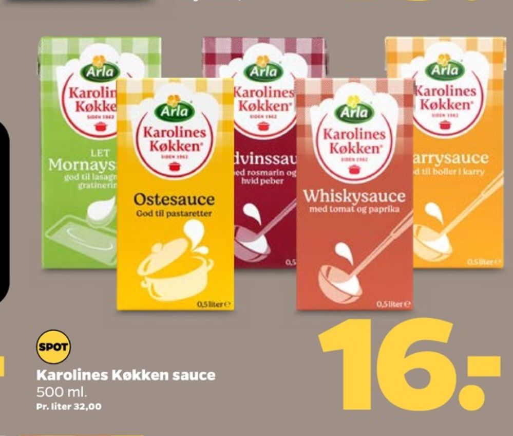 Karolines, Whisky Sauce