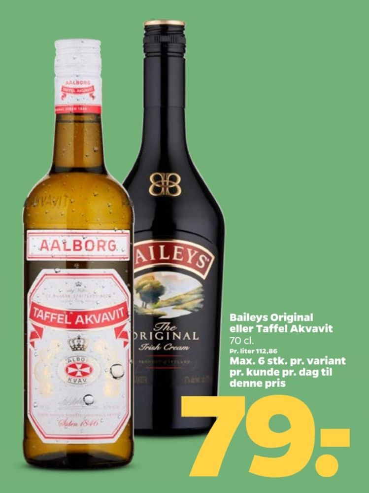 AAlborg Taffel Akvavit, Akvavit