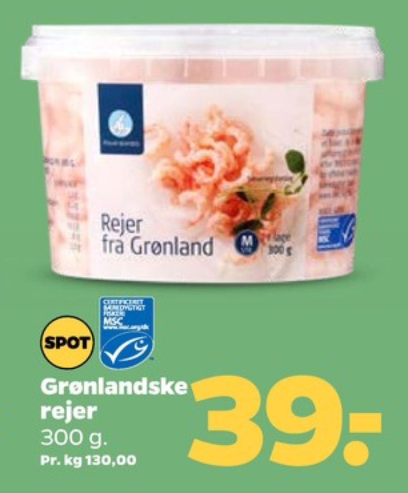 Polar Seafood, Rejer