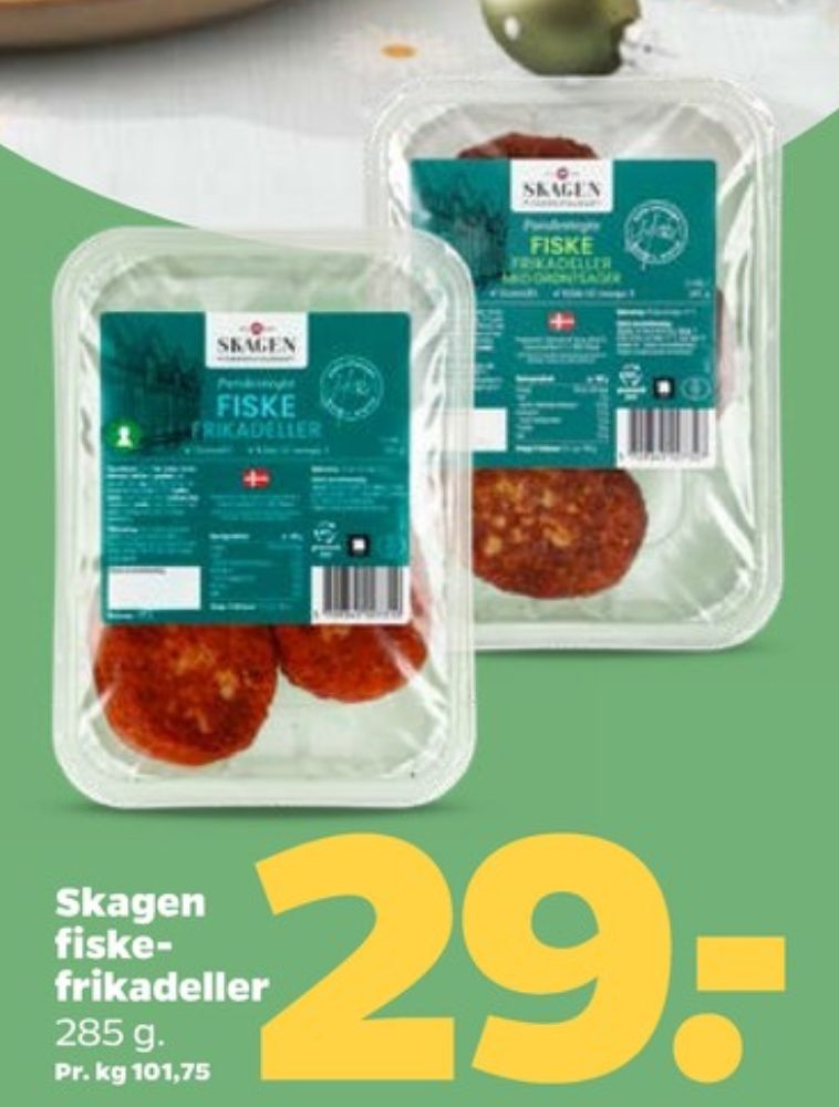 Skagen Fiskerestaurant, Fiskefrikadeller