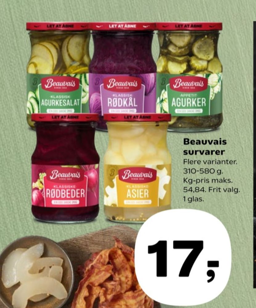 Beauvais, Rødkål-syltet