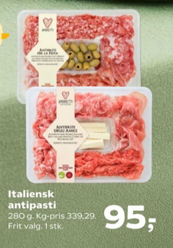 Amoretti Aperitivo, Tapas