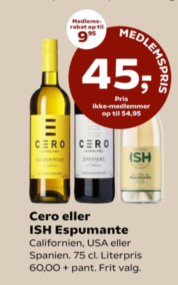 ISH, Mousserende Vin