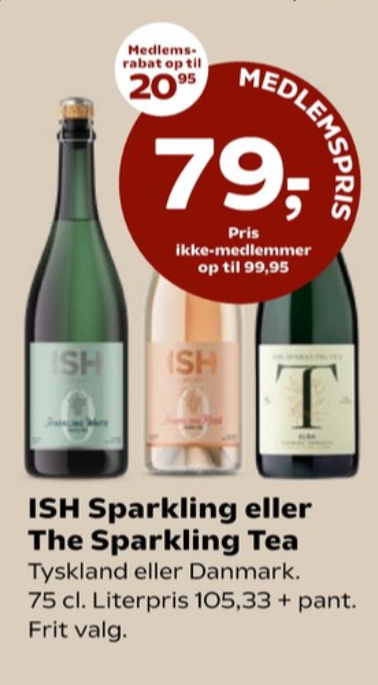 ISH, Mousserende Vin