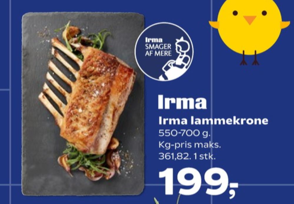 Irmas, Lammekrone