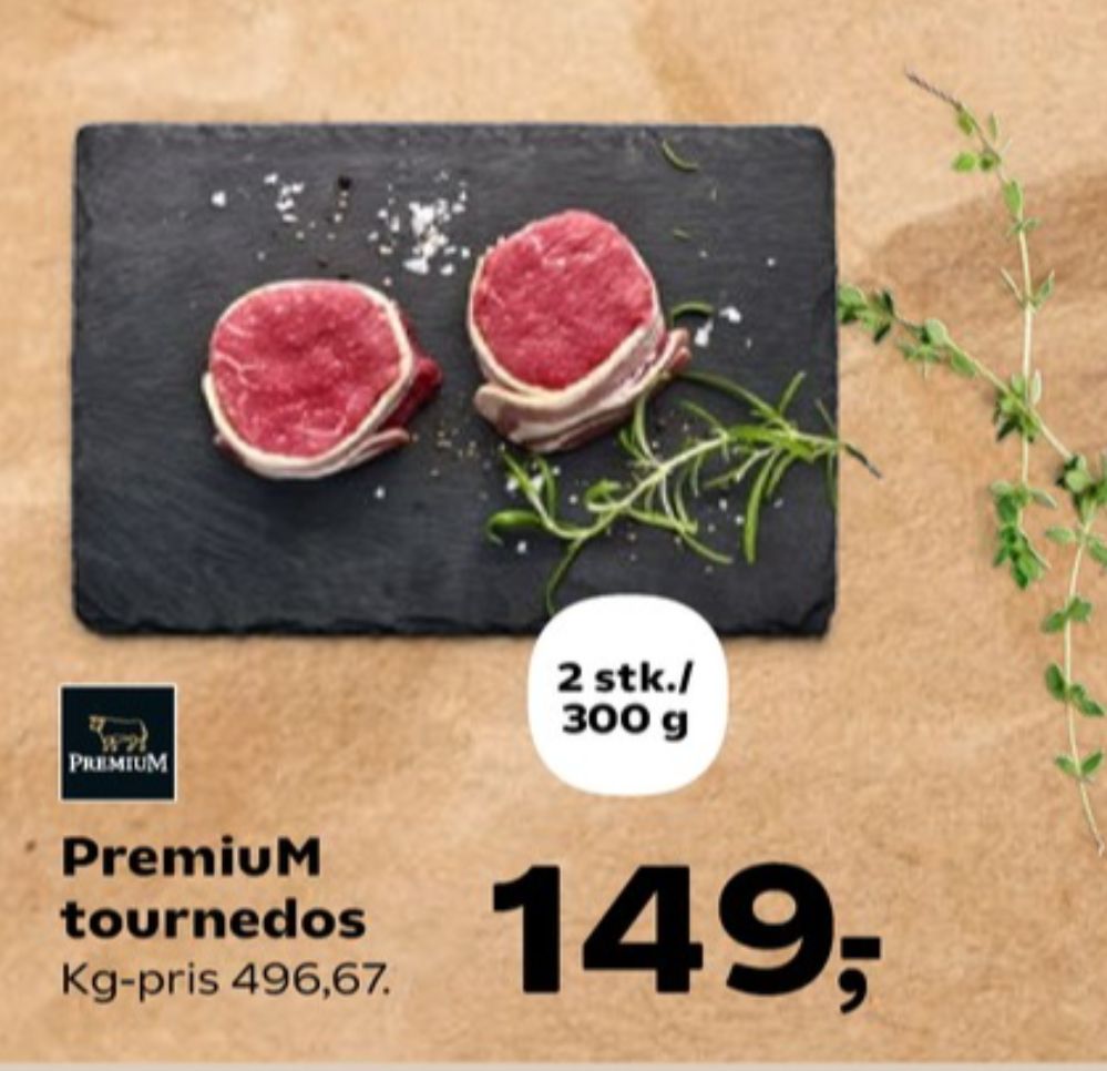 Premium, Oksetournedos