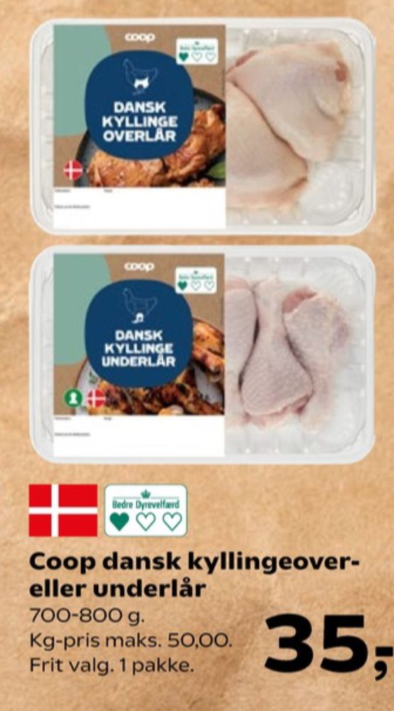 Coop, Kyllingeoverlår