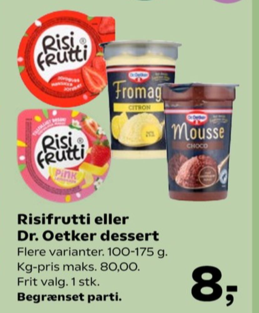 Dr Oetker, Chokolademousse