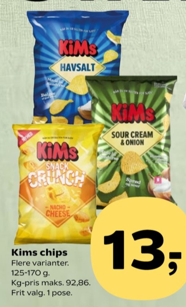 Kims, Havsalt Chips