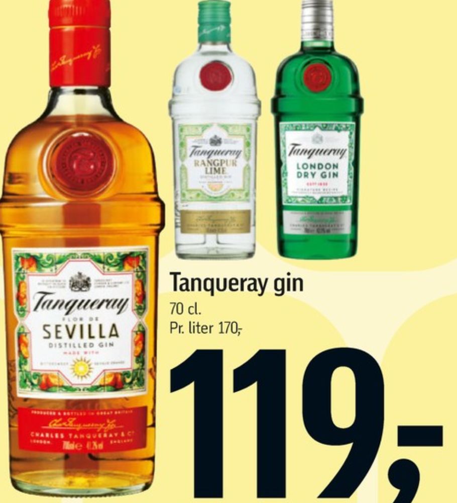 Tanqueray Rangpur Lime, Gin