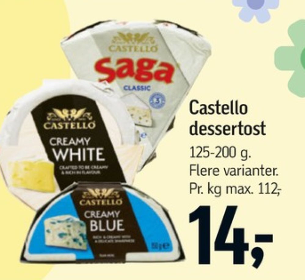 Castello Creamy White, Skimmelost