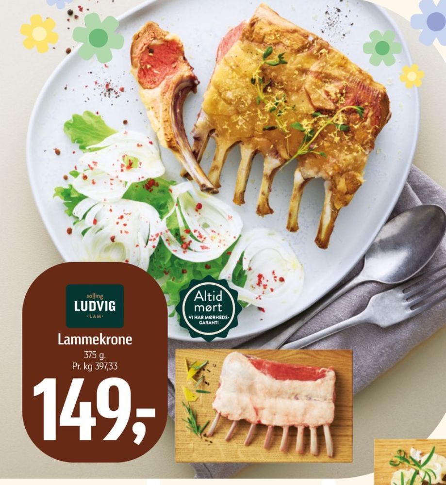 Salling Ludvig, Lammekrone