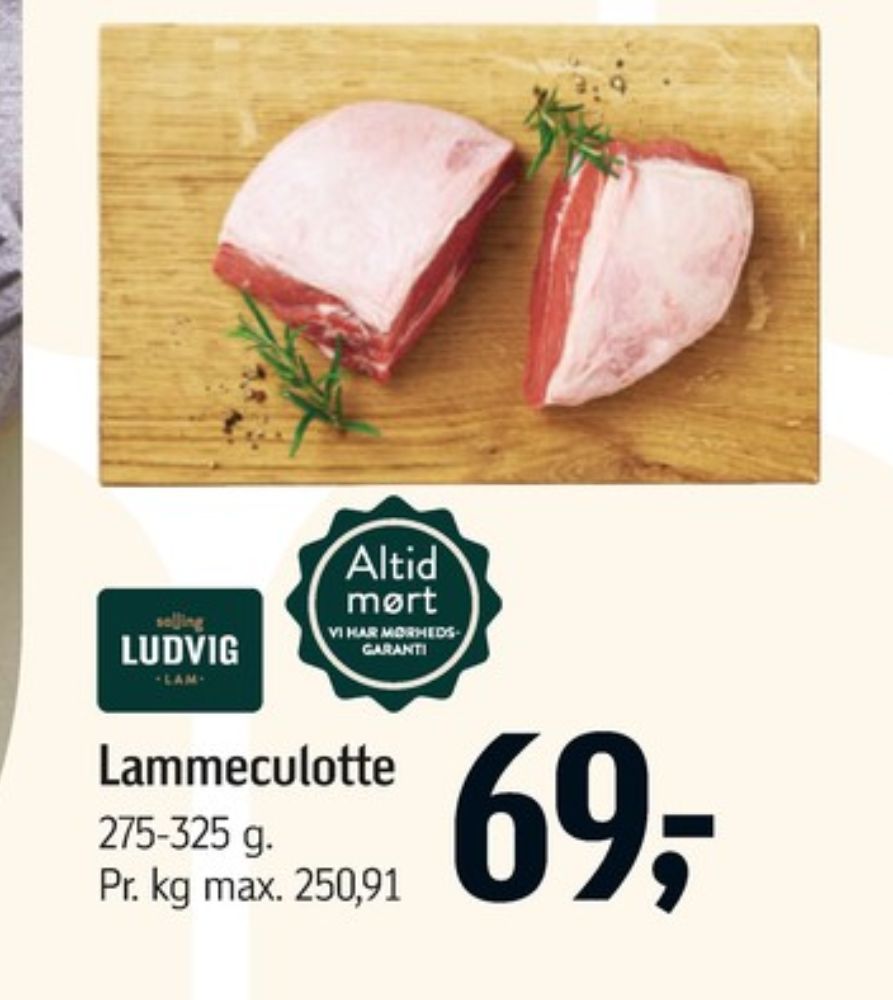 Salling Ludvig, Lammeculotte