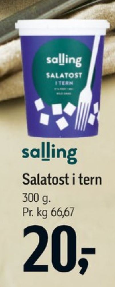 Salling, Salatost