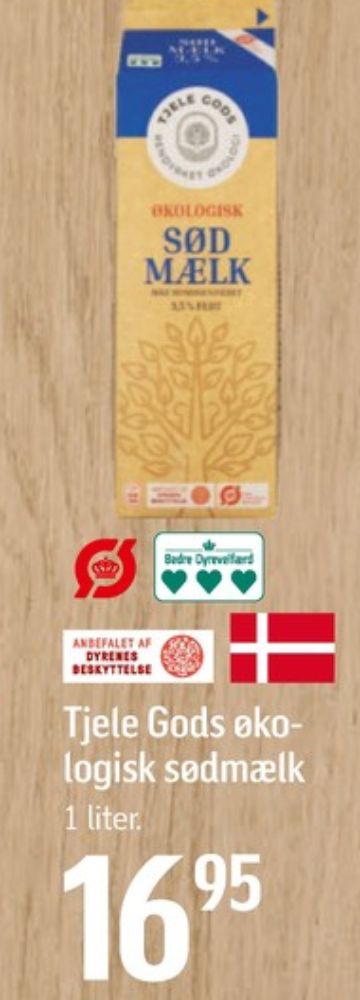 Tjele Gods, Sødmælk