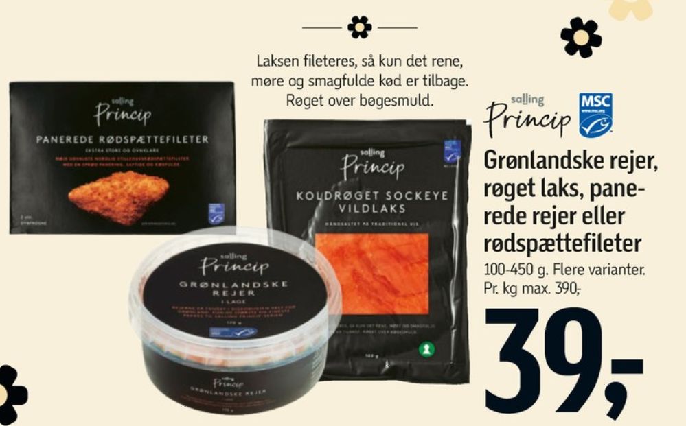 Salling Princip, Rejer